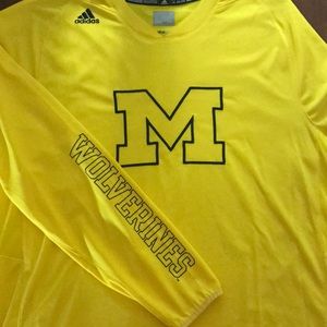 Adidas Michigan warm-up top